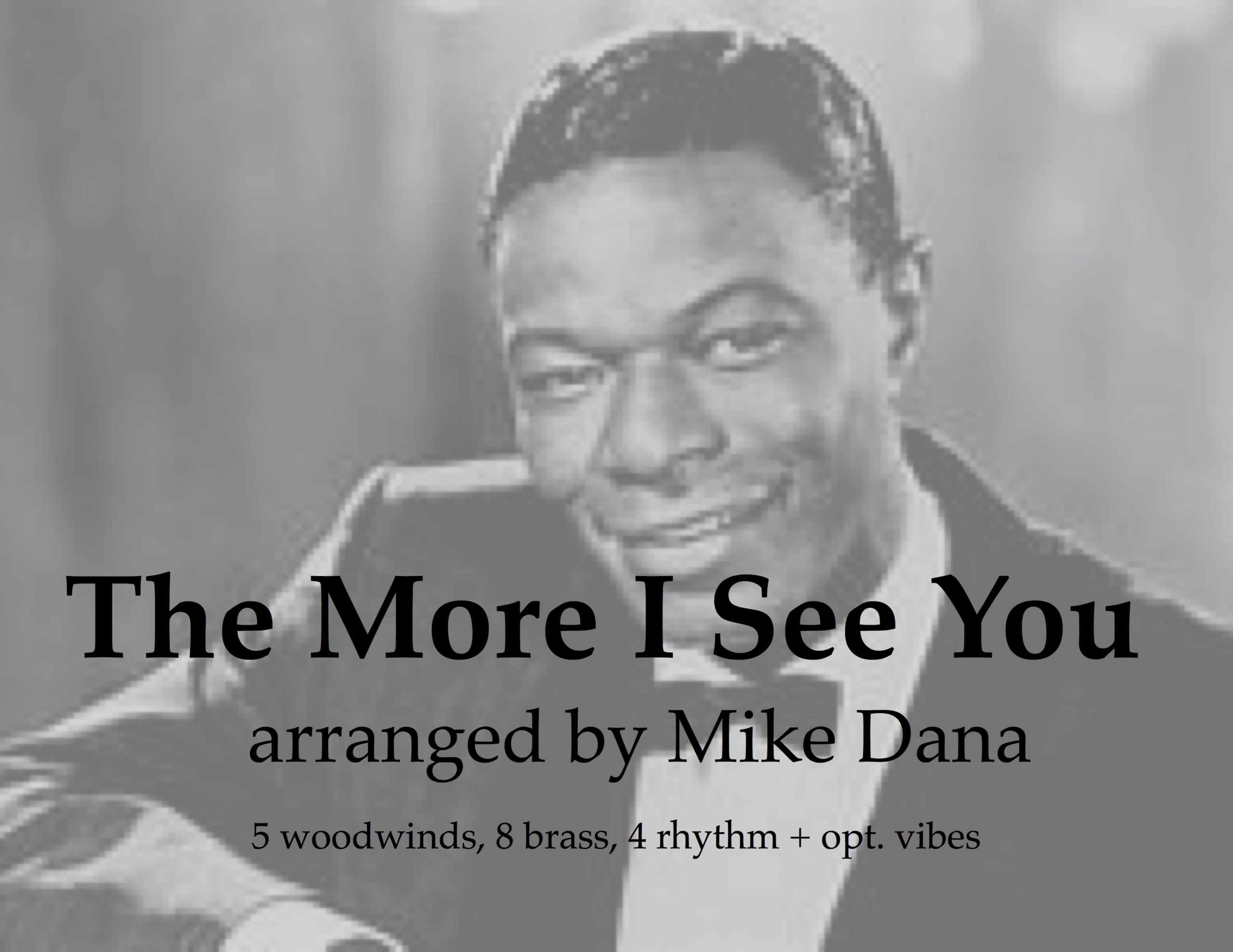 More I See You, The (no dbls)