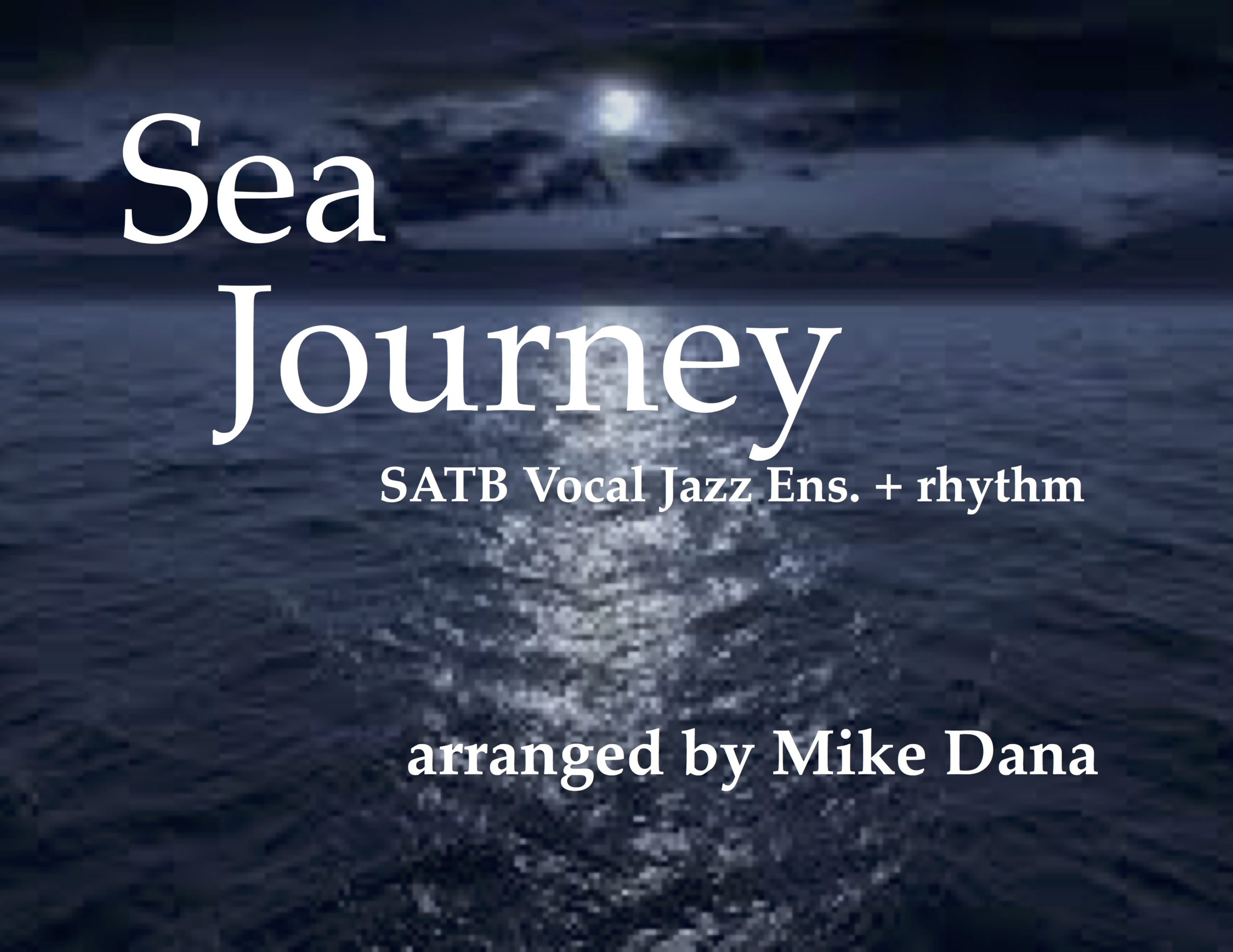 Sea Journey (SATB + rhythm)